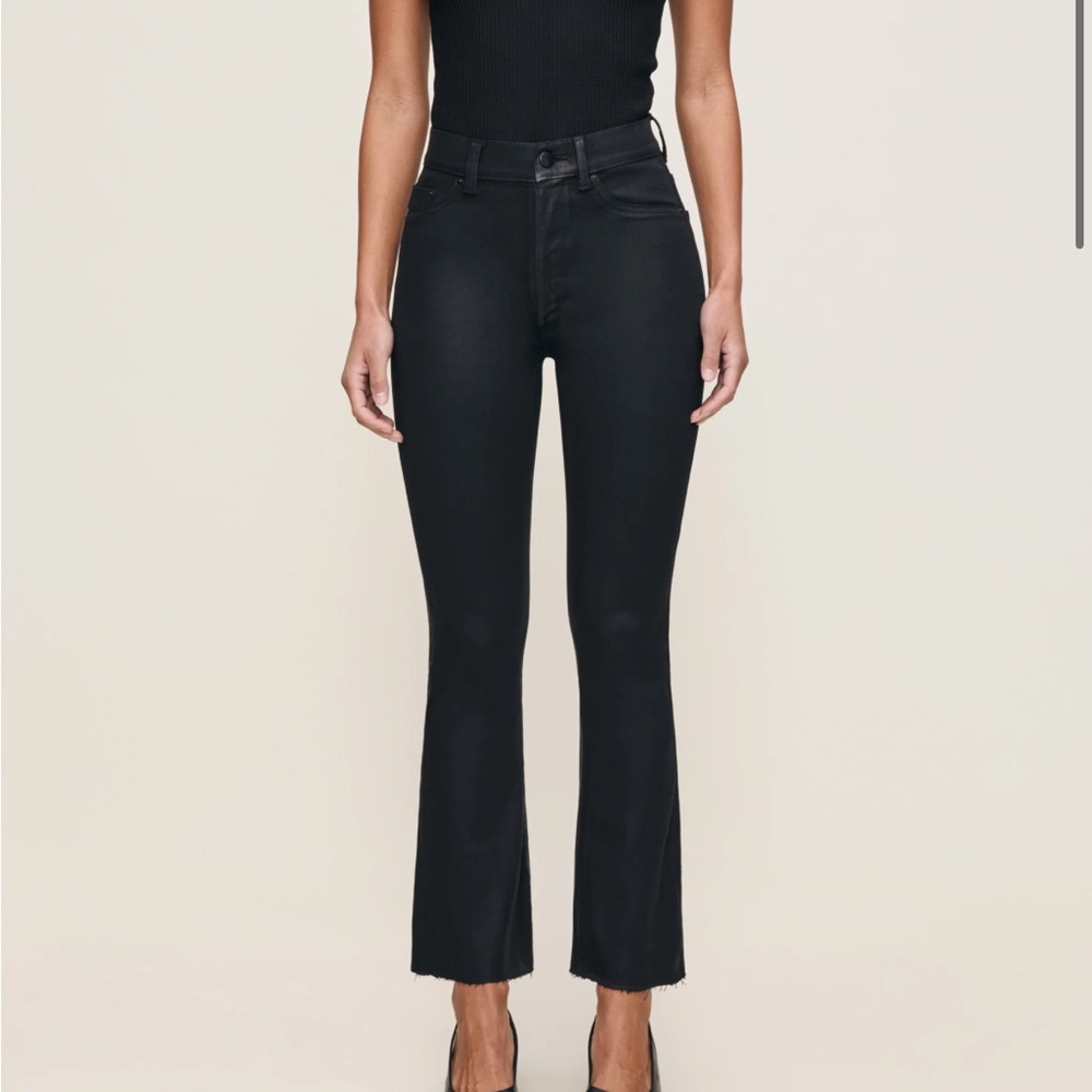 DL1961 Black Flare Jeans for Women